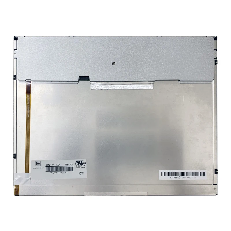 12.1 Inch G121X1-L04 1024×768 RGB Vertical Stripe LVDS Interface LCD Screen Used For Industry Automotive Display Display Screen
