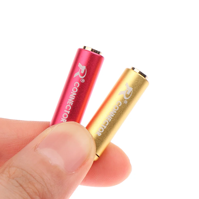 1Pc Aluminum Jack 3.5mm Audio Female Jack 3.5mm 3Poles Stereo Socket Gold Plated Audio Soldering DIY Type Connector