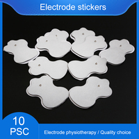 10pcs 3.5mm Self Non-woven Adhesive Replacement Pads Electrode Pads  Electric Muscle Stimulator Machine Massager Sticker