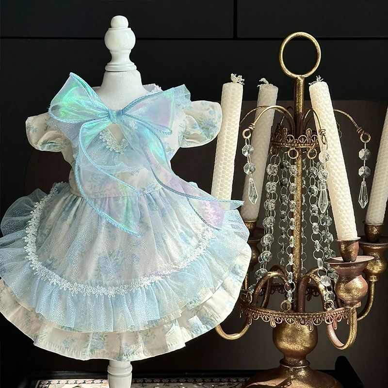 

Cat Dog cute Clothing Suitable for all seasons Dress For Small Medium Dog Schnauzer Pet Dog Clothe Puppy Outfits Party wear