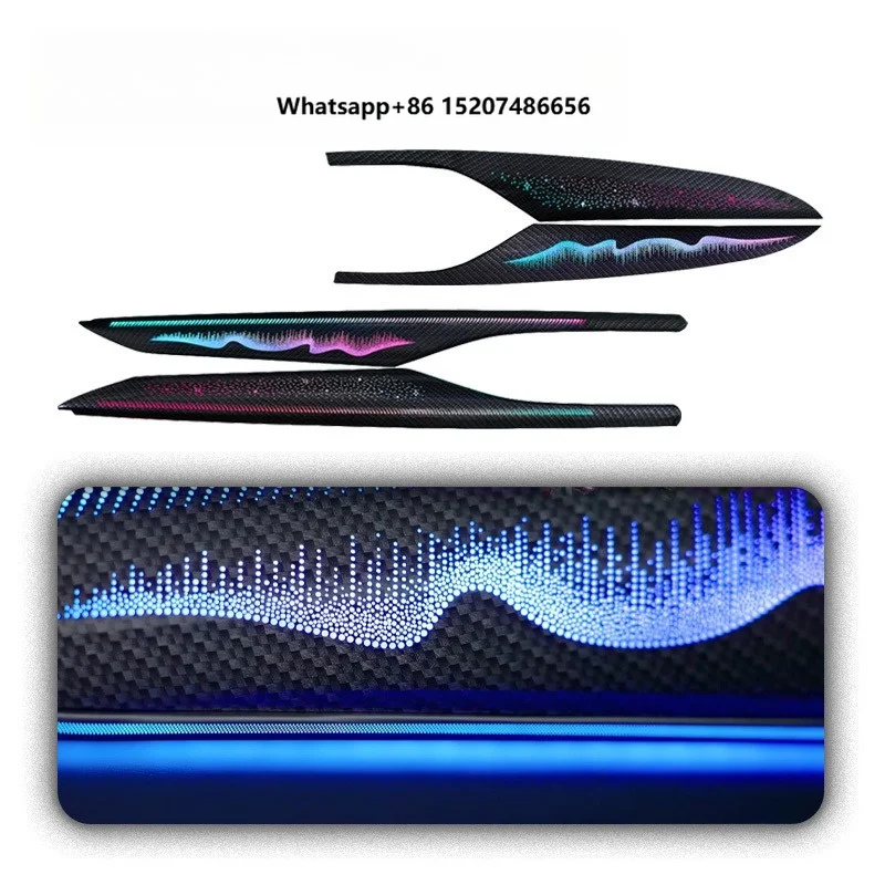 SJC 64 Color Ribbon Style Car Ambient Lighting for  Starry Sky Style Car Interior LED Lights for Upgrade