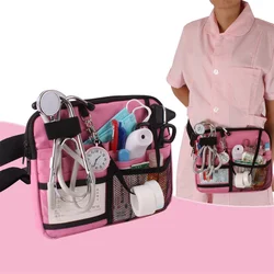 Infermiera marsupio Multi tasca cintura Organizer in vita con cinturino in vita regolabile infermiera marsupio Organizer Pouch portatile Medica