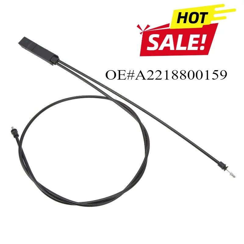

A2218800159 Easy Operation Engine Hood Bowden Wire Cable Hood Release Bowden Cable Wear Resistant for S-Class W221 S600 Base