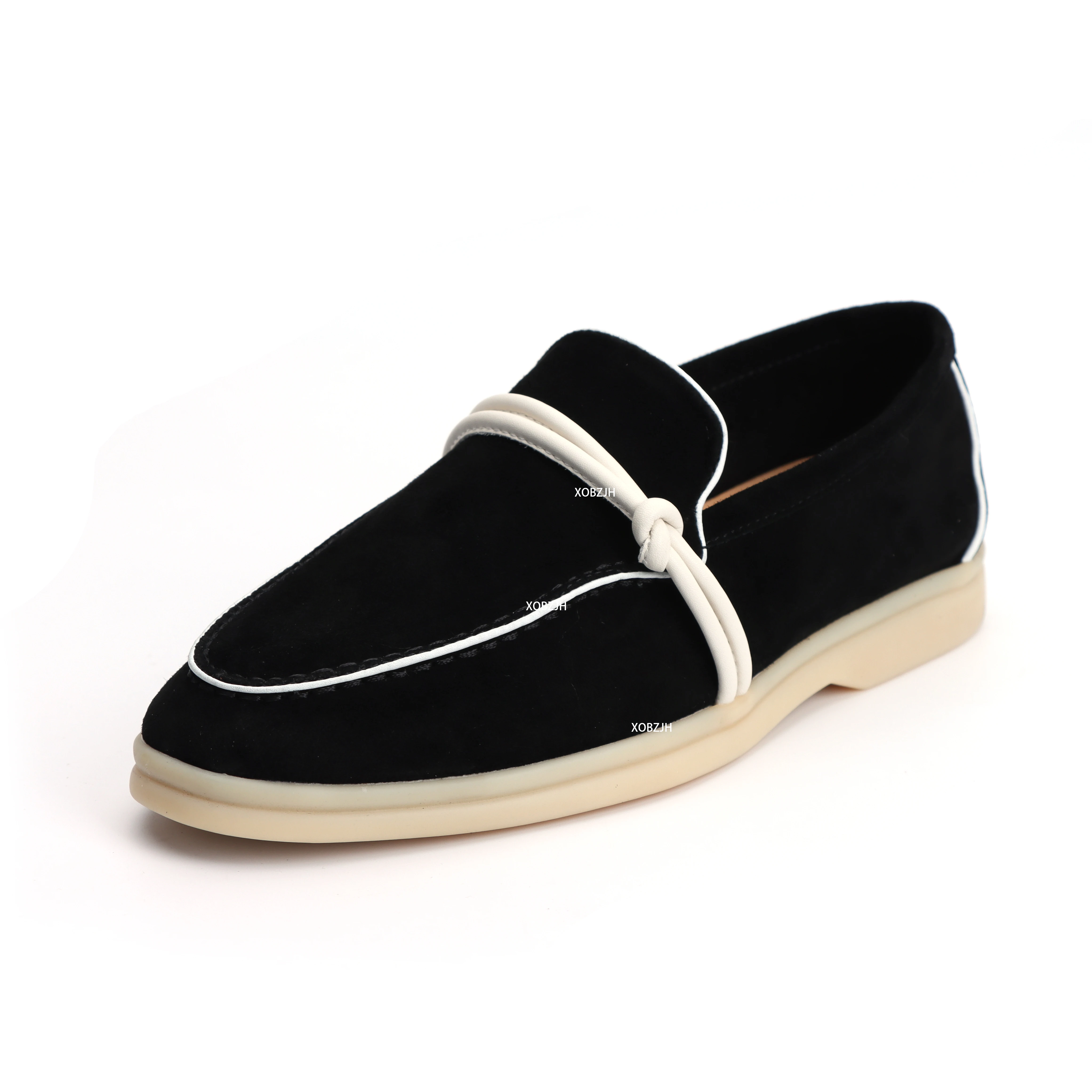 

Designer Luxury Dubai Handmade Italian Leather Loafers for Women 2025 Slip-On Non-Slip Rubber Sole for Office & Wedding shoes