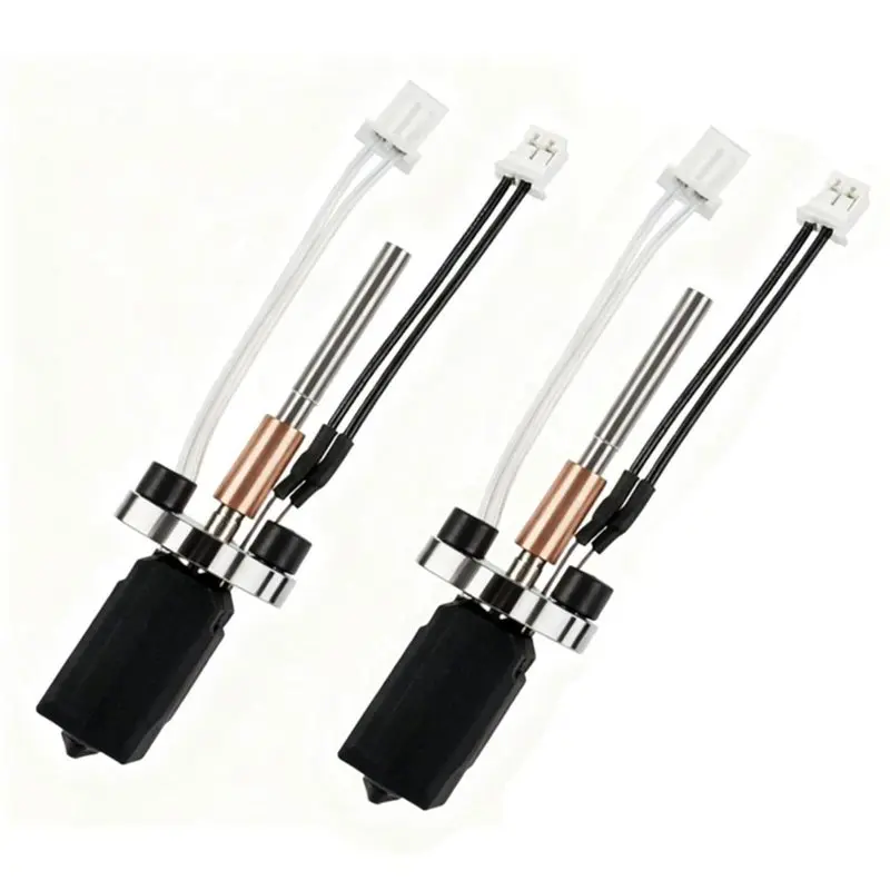 N36R-High Hardness Throat For K1C/K1 MAX For Creality 2Pcs Hotend Replacement- High Flow Rate Nozzle For K1 Series