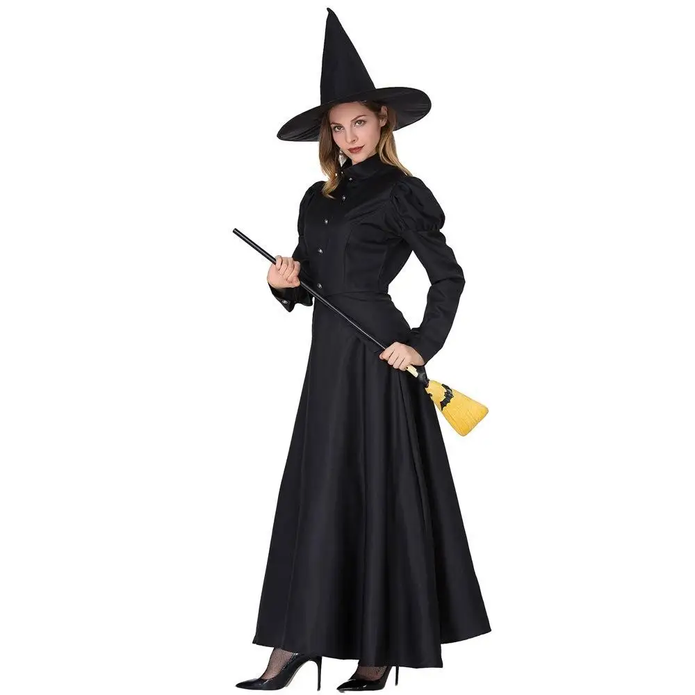 أزياء Bla Witch Magic Robe التأثيرية للبالغين، أزياء الهالوين رول بلانغ بار إيوب، ملابس المسرح الصينية التقليدية
