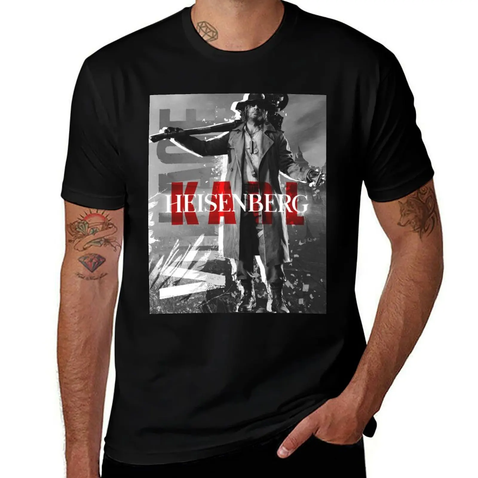 

VILLAGE - KARL HEISENBERG T-Shirt man t shirt summer graphic t shirts for man