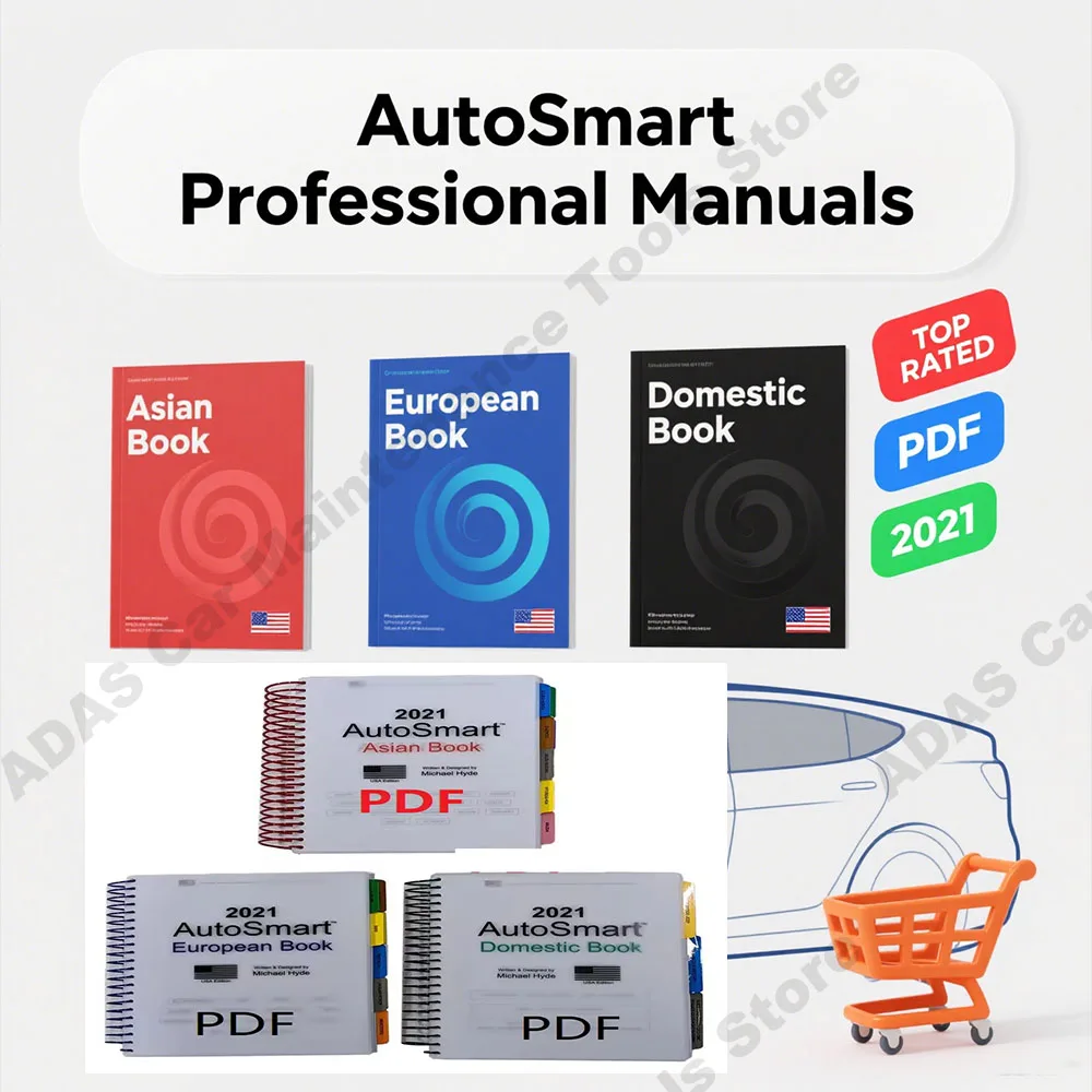 Último conjunto de libros electrónicos AutoSmart 3 2021: libros asiáticos, europeos y nacionales, por Michael Hyde LockSmith