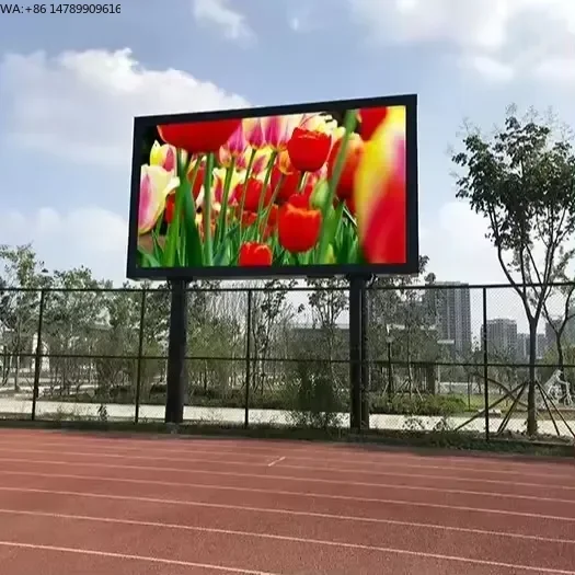LEDTransparent Displays, Naked-eye 3D Screens, And Smart Light PolesP6 Outdoor Video Wall Advertising Digital Display F
