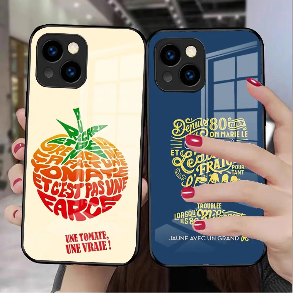 Чехол для телефона R-Ricards-s для IPhone 17 Pro Max 16 15 14 Pro Max 13 11 X Xs Xr 8 7 Plus, стеклянный чехол