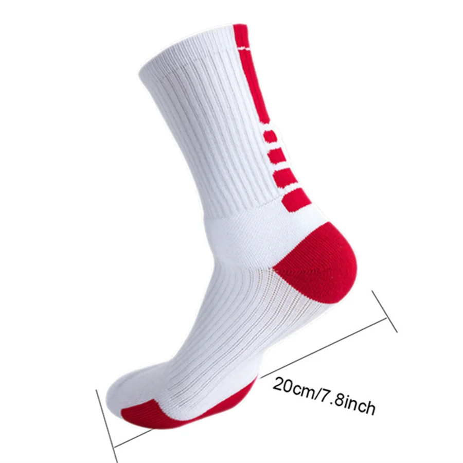 1/5/8/10 Pairs Men's Women's Anti Slip Grip Baseball Rugby Athletic Exercise Socks Towel Bottom Breathable Shockproof view 6