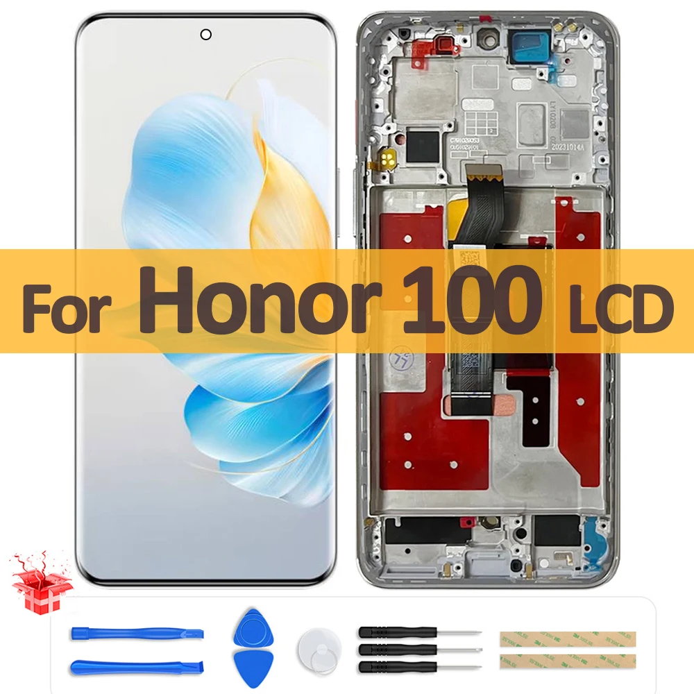 

6.7" Original OLED For Huawei Honor 100 LCD Display MAA-AN00 Touch Screen Digitizer Assembly For Honor 100 Screen Replacement