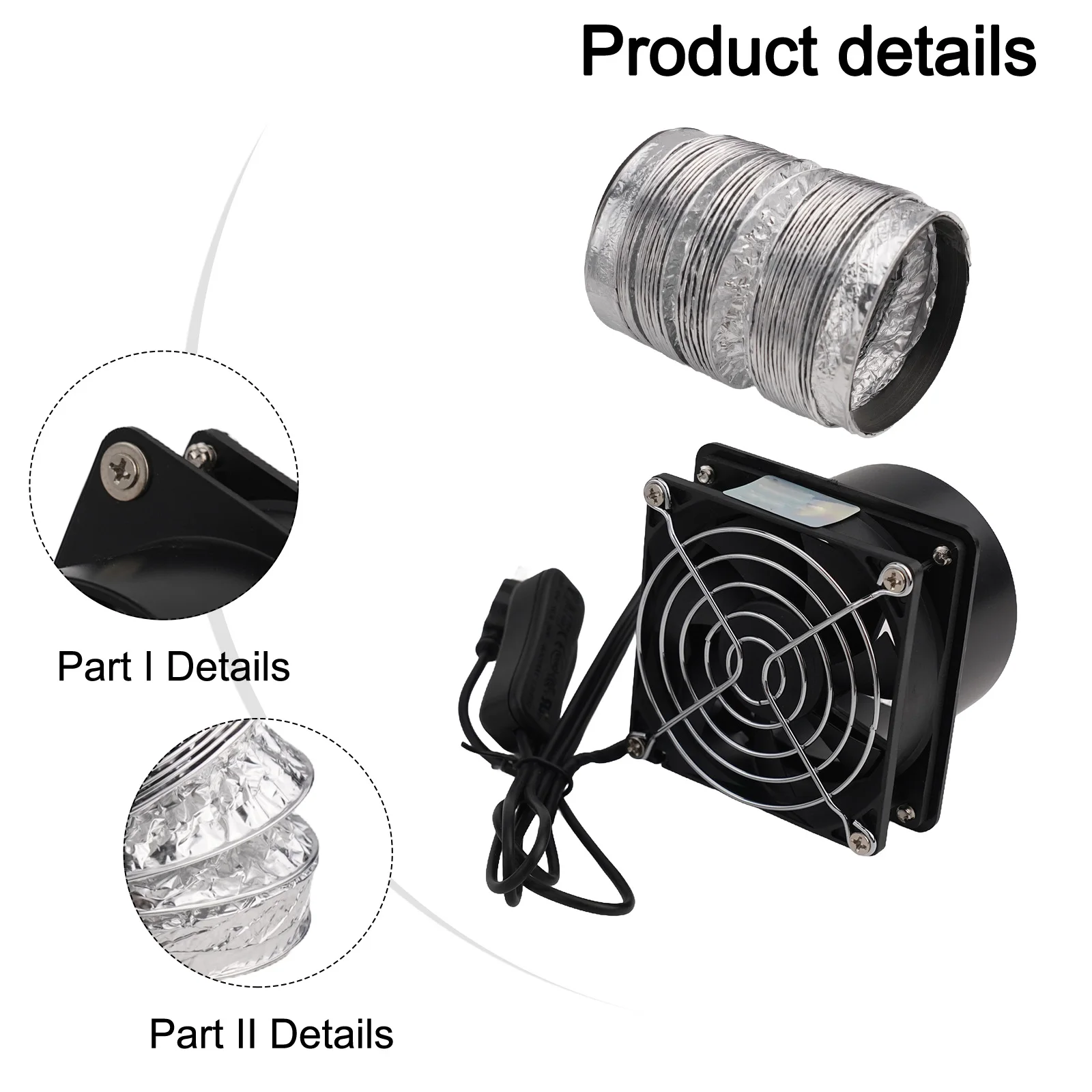 Air Circulation Fan ESD Fume Extractor Efficient Oil Bearings Sturdy And Practical USB Charging Home Improvement