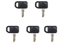 5PCS Ignition Keys AM131841 for John Deer-e 300 400 GT GX LX Series 130 160 165 Gator 4X2 6X4 Gator Key