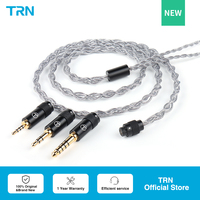 TRN Sea Serpent 4 core copper and silver mixed cable Upgradable Newly TRN Official Store  Process orders faster TRN Medusa Conch