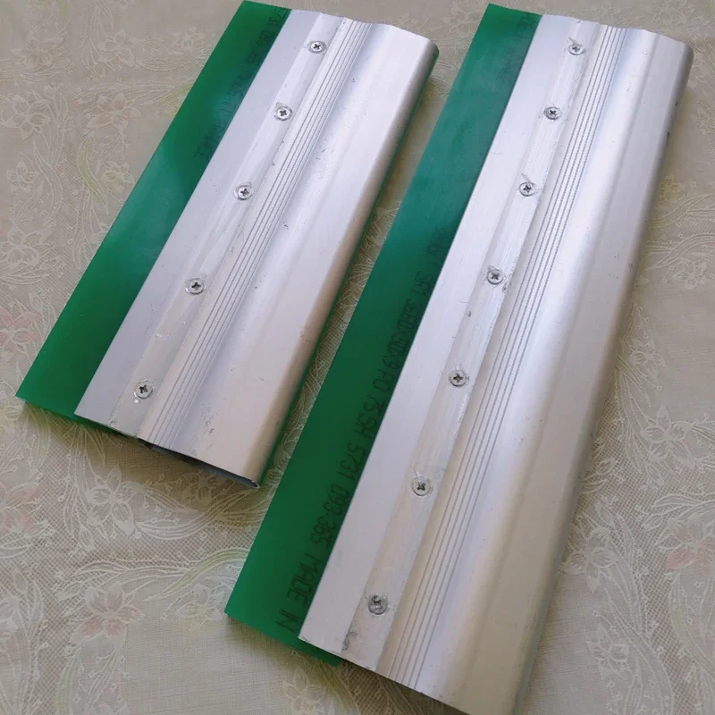 20cm 30cm 35cm 40cm 50cm 75A Płaski szablon ze stopu aluminium Sitodruk Ściągaczka Uchwyt Drukarski Skrobak do atramentu Części narzędziowe
