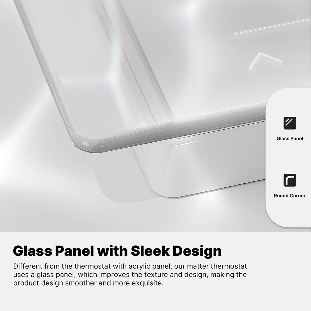 

Умный термостат для MOES, контроллер температуры с поддержкой Wi-Fi, совместимый с функциями безопасности детей Tuya и For Matter