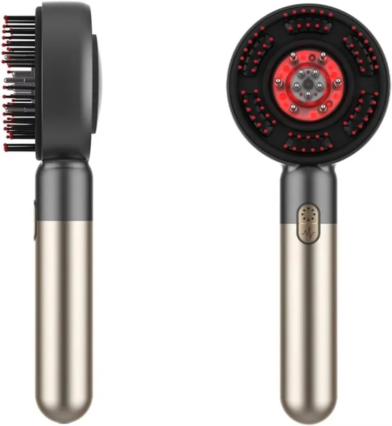 Big disountPopular Electric Head Comb Led Red Light Anti Hair Loss Hair Growth Device Electric Scalp Massage Hair Brush Oil Ap