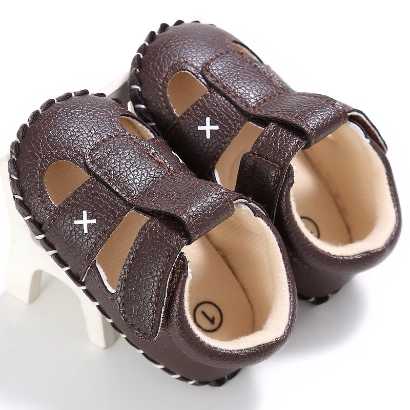 Meckior nuove scarpe da bambino neonato Casual confortevole suola in gomma di cotone antiscivolo scarpe da bambino estate primo bambino sandali per