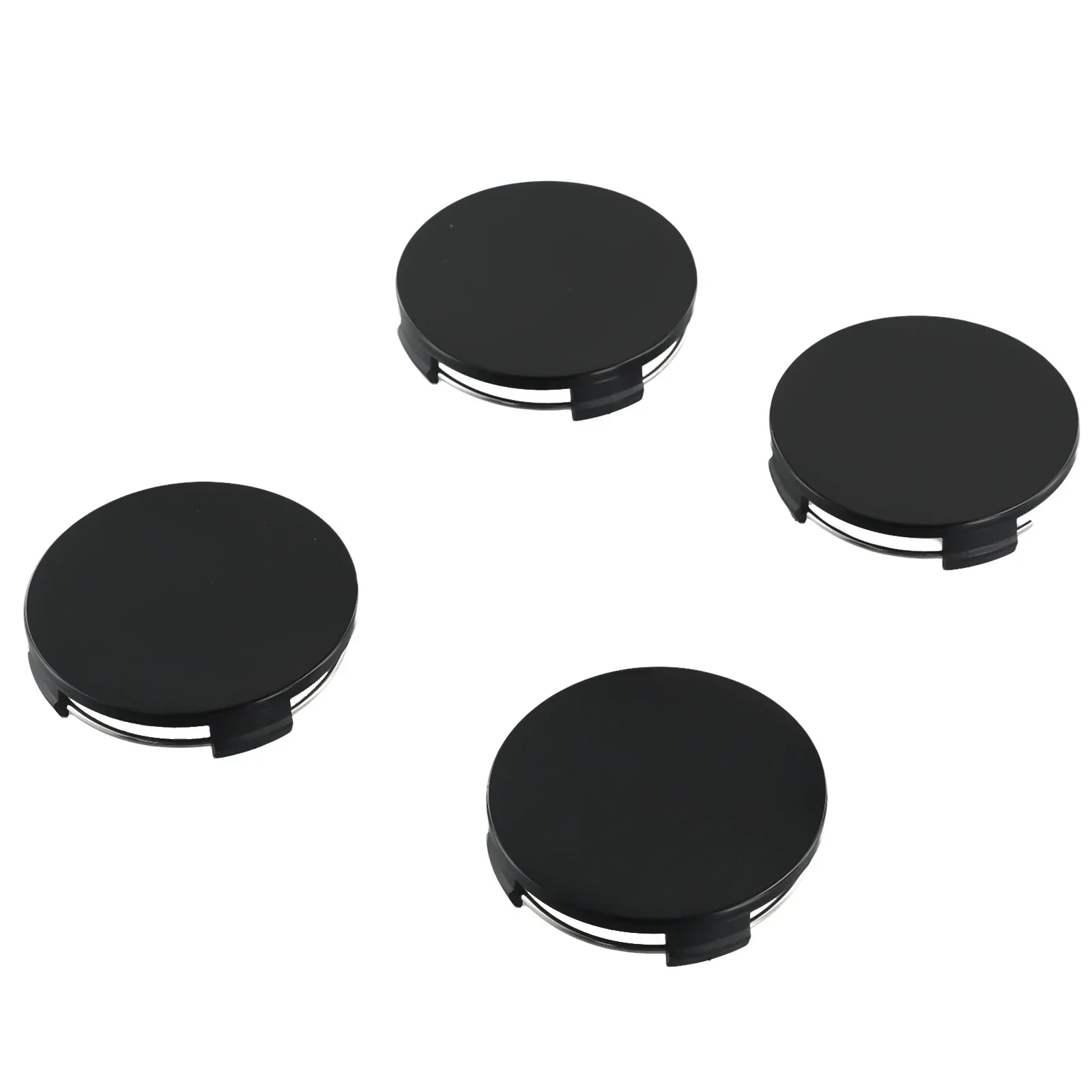 4pcs/set 59mm / 65mm Car Wheel Hub Center 1Caps ABS Black Universal Vehicle Wheel Hub Center Cap Cover Badge Emblem