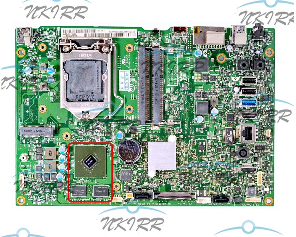 Placa Base Madrid23 MB 13094-1 13094-1A GT820M DBSV911002 DBSWH11001 DB.SWH11.001 LGA1150 DDR3L para Acer Aspire AZ3-615 Z3-615
