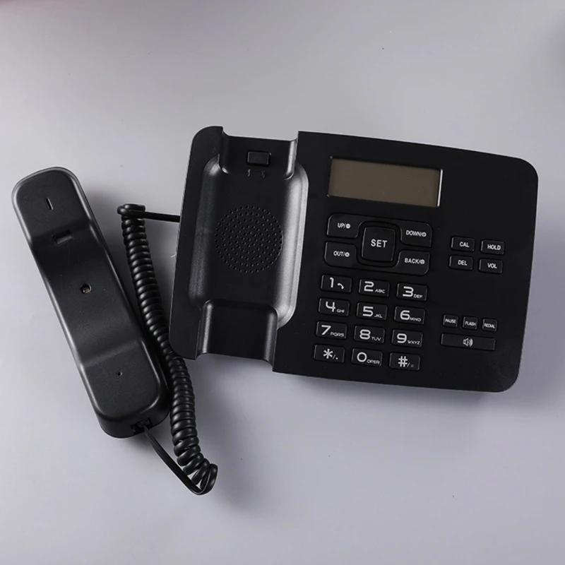 Corded Phone for Home/Office/Hotel Landline Telephone with Speakerphone Caller D46B