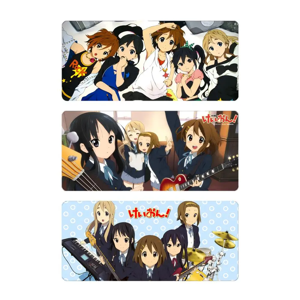 Cute Musical Anime Mio Akiyama k-K-On! Mouse Pad Mousepad Large Gaming LockEdge Thickened PC Table Desk Mat