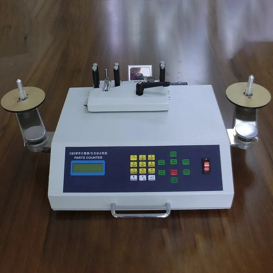 Fully Automatic Material Counting Machine, SMD Capacitor Resistor Lamp Beads and Other Disk Mounted Materials Counting Machine