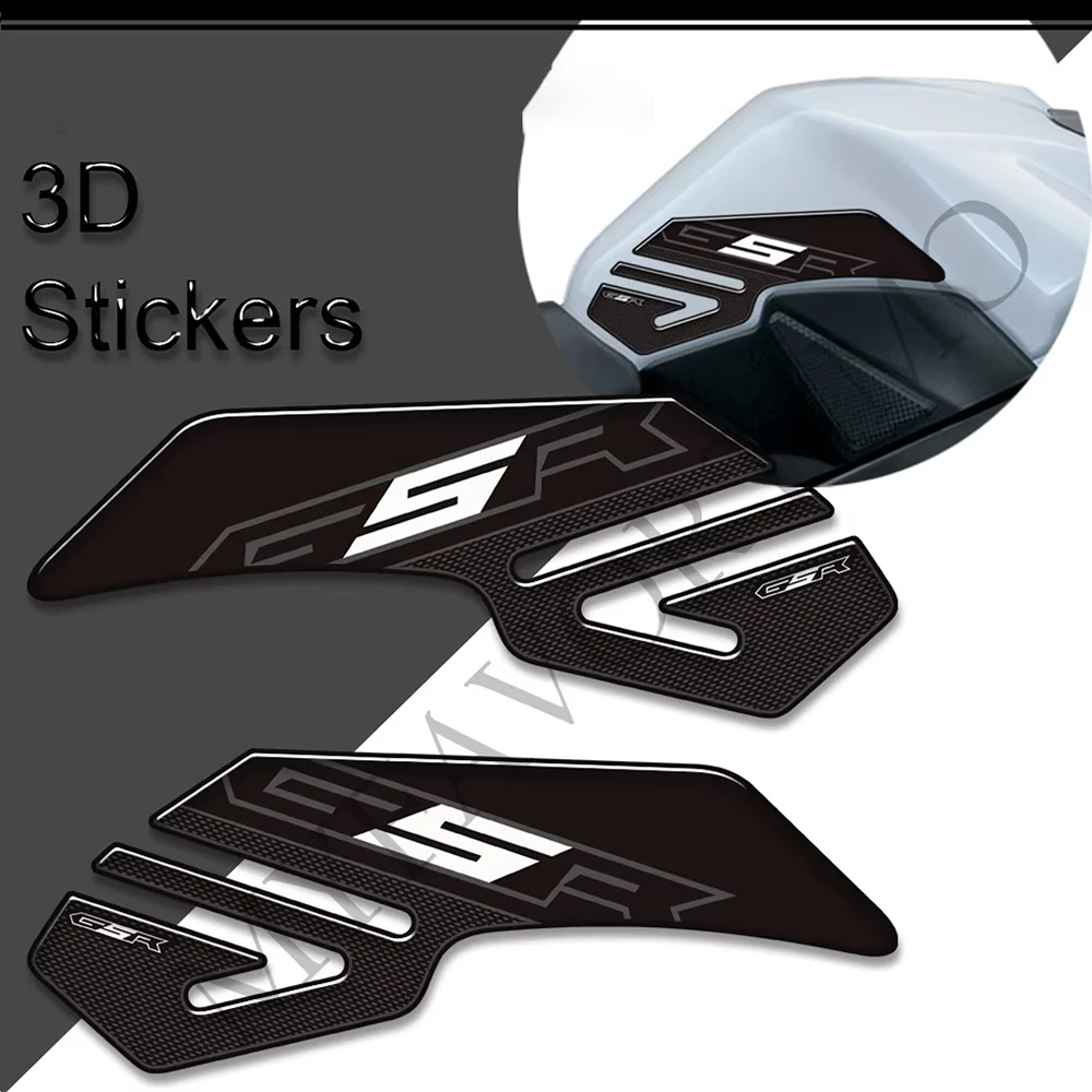 Motorcycle For Suzuki GSR600 GSR750 GSR 600 750 Tank Pad Side Grips Fuel Oil Kit Anti-scratch decorative Protection Stickers