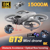 GT3 Mini Drones GPS 8K HD Dual Camera Brushless Motor 5G GPS Obstacle Avoidance Foldable With LED Quadcopters Dron RC Toys Gifts