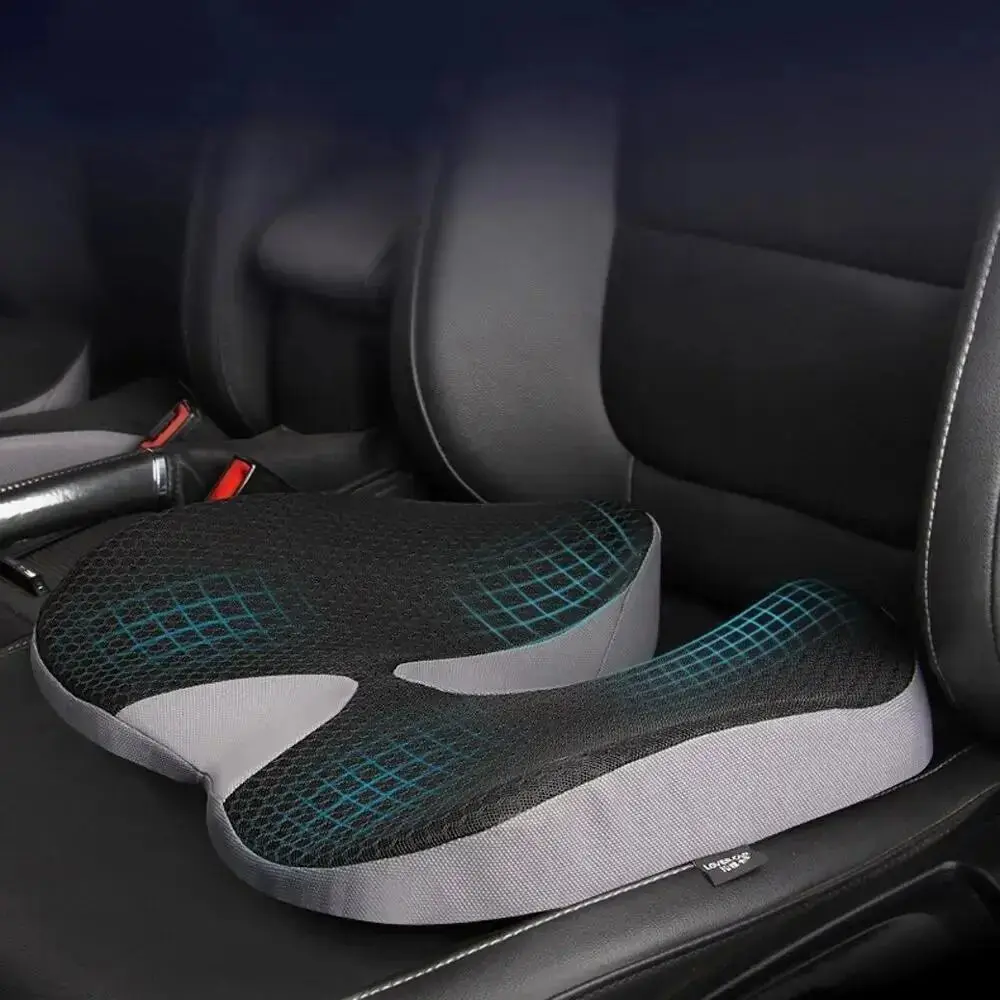 

NEW Non Slip Orthopedic Cushion Comfort Padding Soft Memory Foam Cushion Ventilated Car Seat Cushion Office Chair