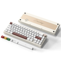 Womier SK65 65% Aluminum Alloy Shell Gaming Mechanical Keyboard Wireless Keyboard Tri-Mode Hot Swap Gasket Mounted RGB Keyboard