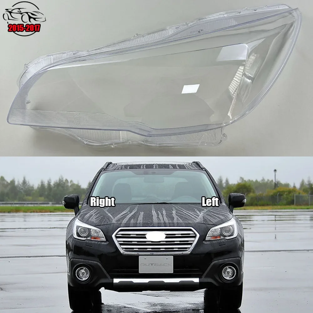 

For Subaru Outback 2015-2017 Headlamp Transparent Cover Lampshade Headlight Shell Lens Replace The Original Lampshade Plexiglass