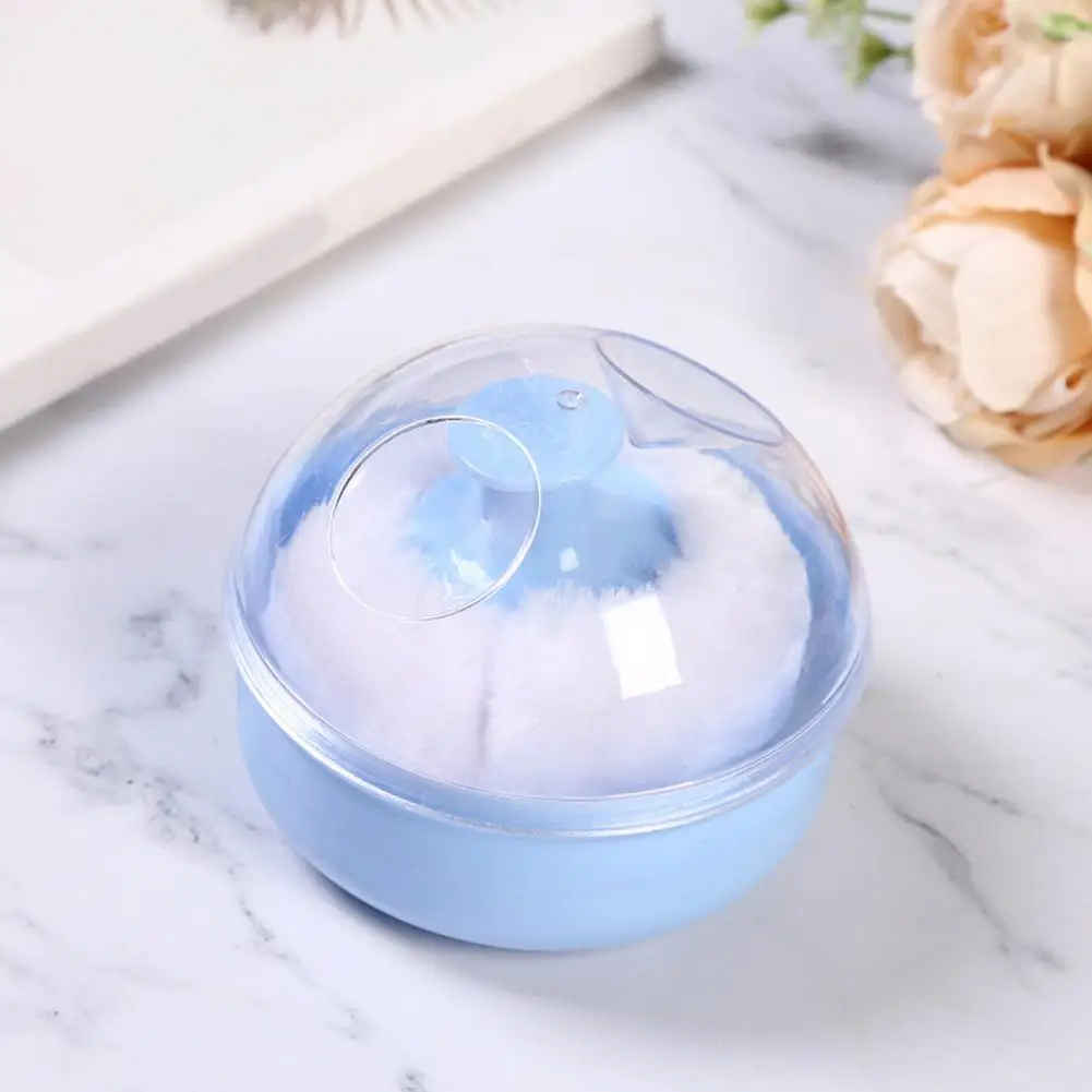 Geurloze Behulpzame Baby Face Body Powder Puff Box Huid-Ontroerende Baby Puff Box Stofdichte Make-Up Tools