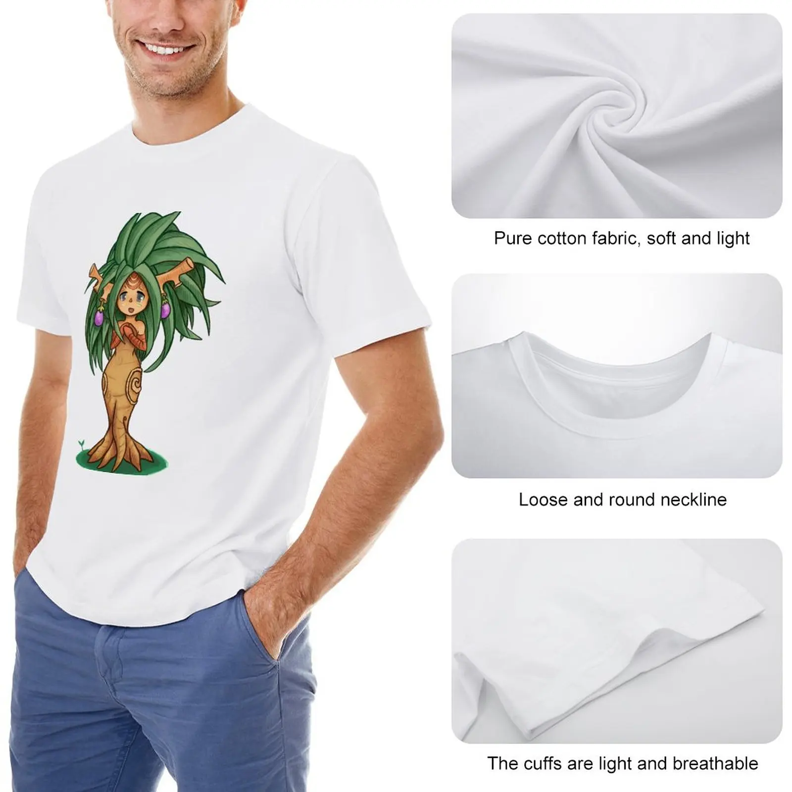 Dryad Secret of Mana - Seiken Densetsu T-Shirt funny t shirt graphic t shirts men t shirt