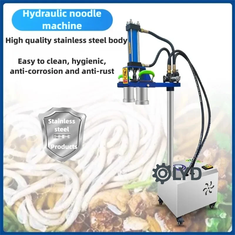 Commercial Automatic Noodle Making Machine Horizontal Electric Hydraulic Noodle Press Stainless Steel Vertical Noodle Maker