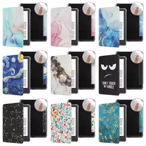 Auto Wake/Sleep Colorsoft Case Shockproof e-Reader Protective Cover for Kindle Paperwhite 2024 7 inch (12th Generation)