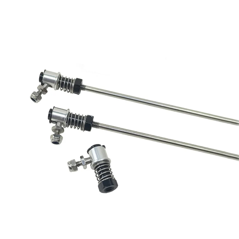 Integrated Spring Quick Release Metal Ball Head Buckle M3 150/200/250/300mm Pull Rod Linkage Positioning Bean for RC Boat Parts