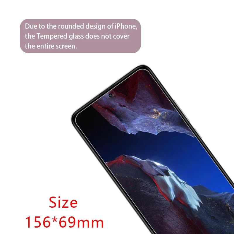 واقي شاشة من الزجاج المقسى لهاتف شاومي بوكو f5 برو على pocof5 f 5 5f f5pro pocof5pro 5g فيلم الهاتف xiomi poc pco
