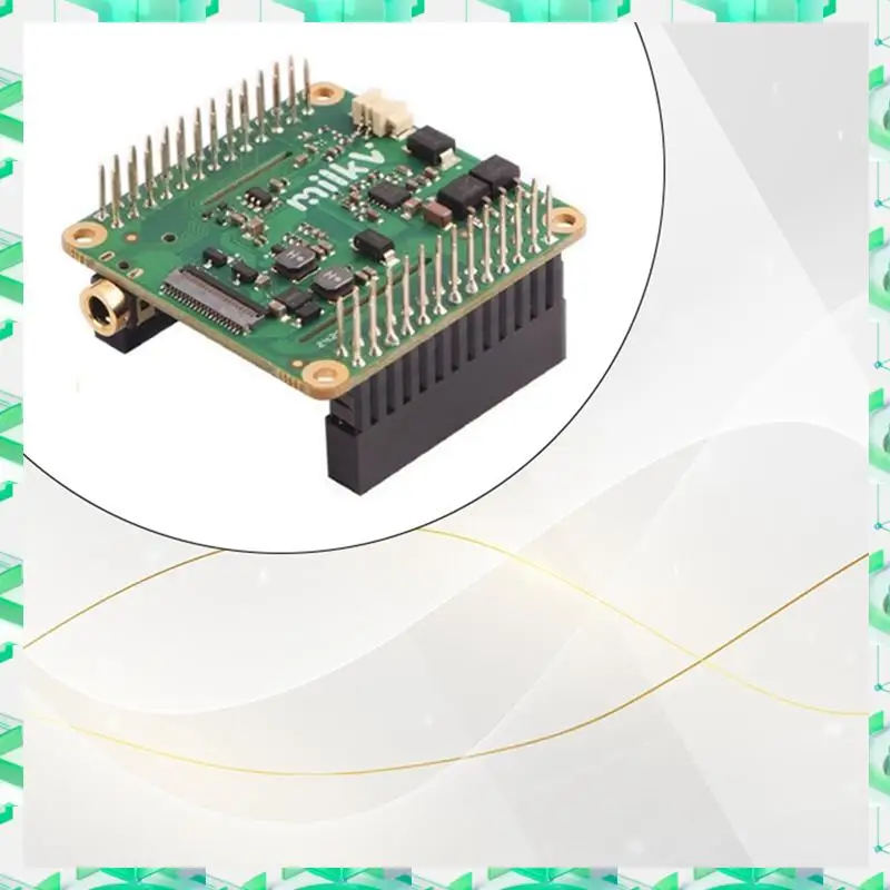 

3C Electron для Milk-V Duo S Poe HAT Плата расширения MIPI DSI и аудиоинтерфейс Поддержка источника питания POE B, для Milk-V Duo S Po