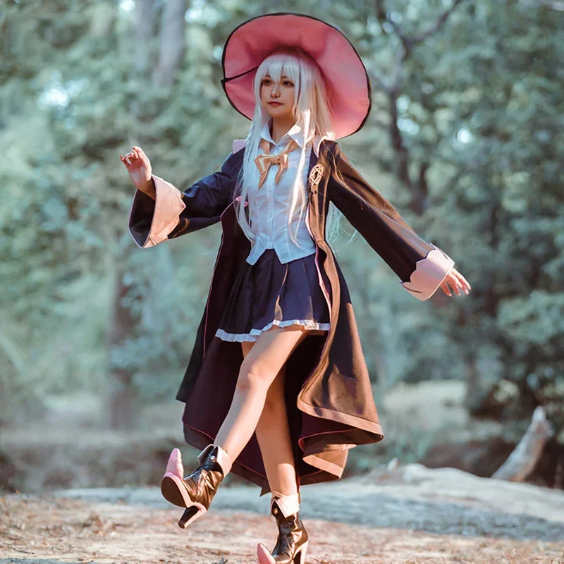 

Anime Wandering Witch The Journey of Elaina Cosplay Costume Magic Girl Suit Fancy Outfit Halloween Carnival Uniforms Custom Made