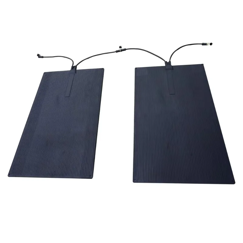 Outdoor design ice and snow melting mats pad system