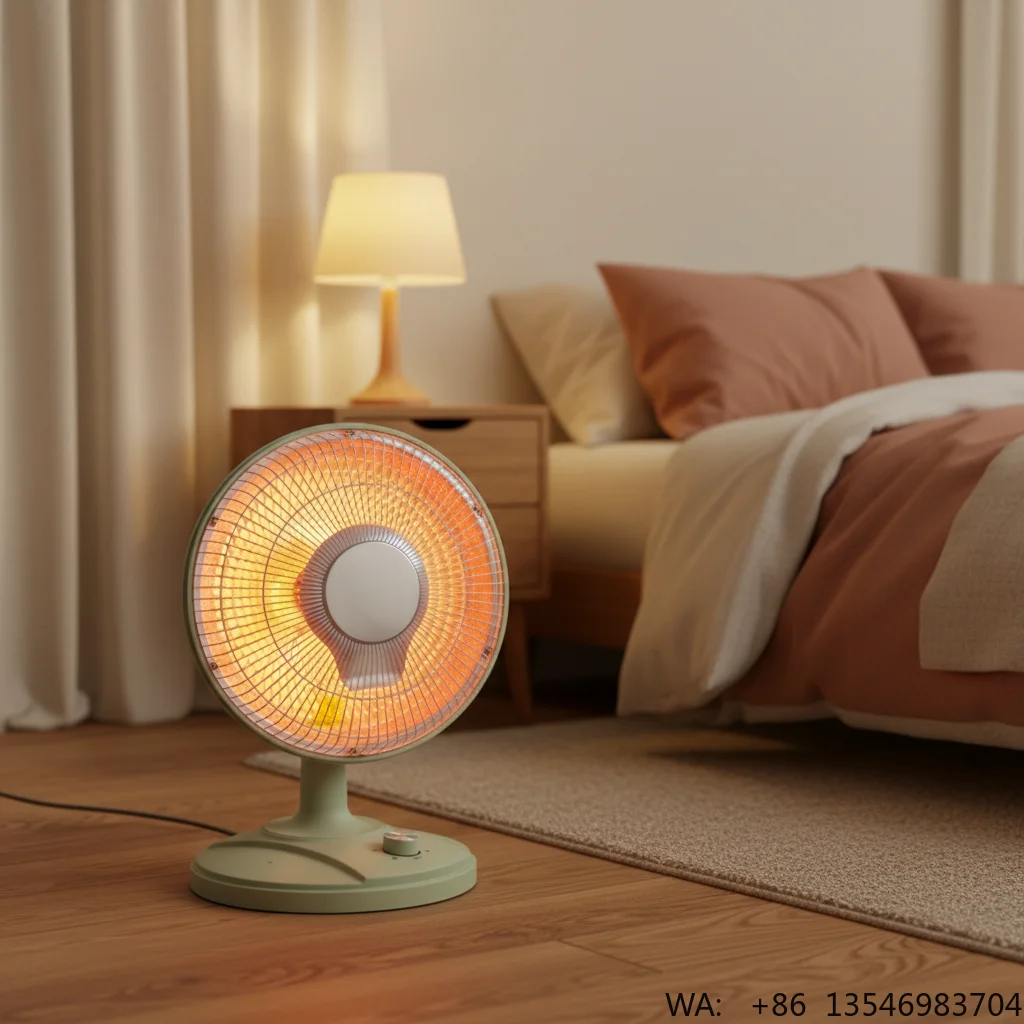 Indoor Home Office Infrared Tubular Heater Freestanding Desktop Portable Silent Low Noise Fast Warm Electric Heater