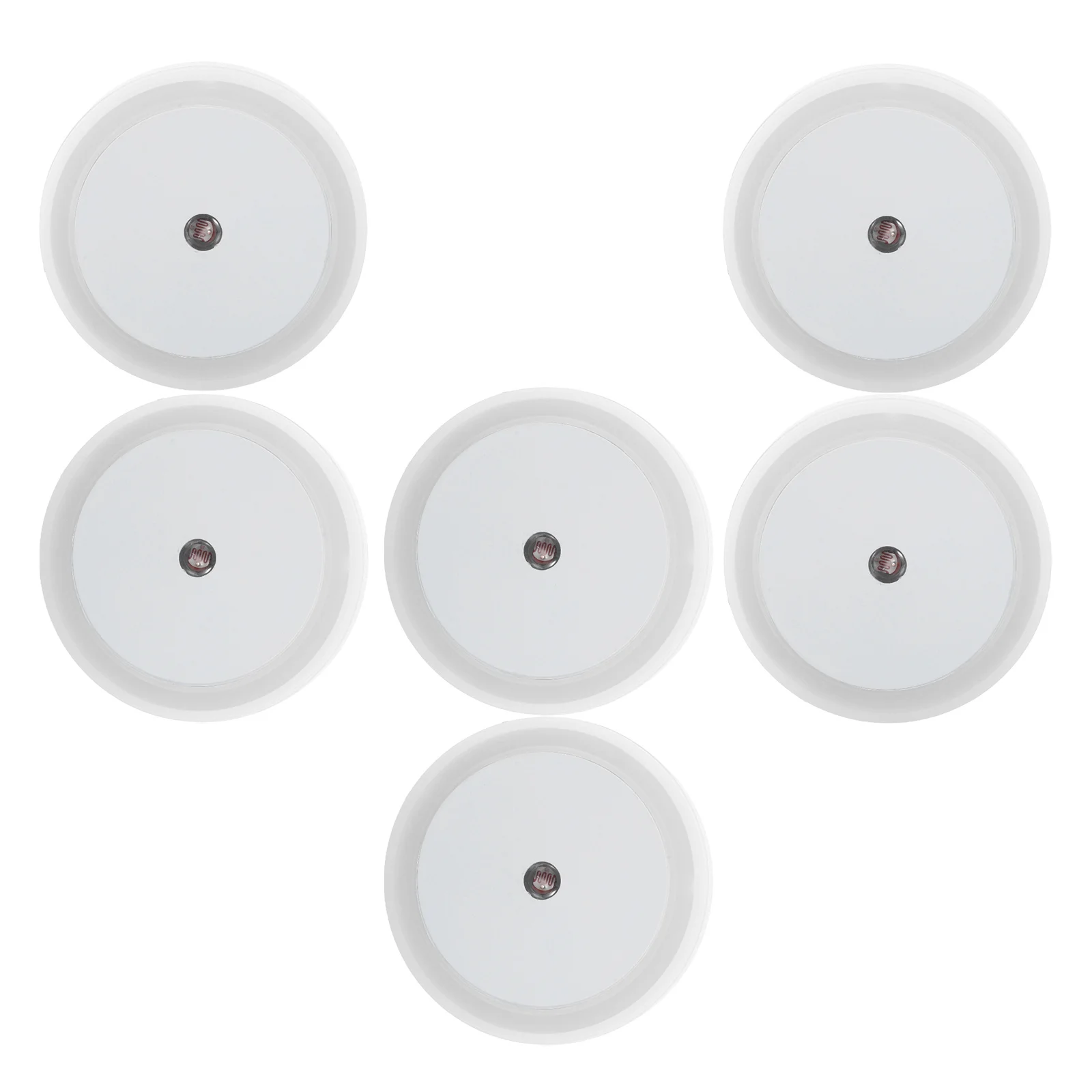 6Pcs Smart Sensor Night Light Soft Glow LED Dimmable Plug Bedroom Hallway Bathroom Kitchen Wall Plug in Night Light
