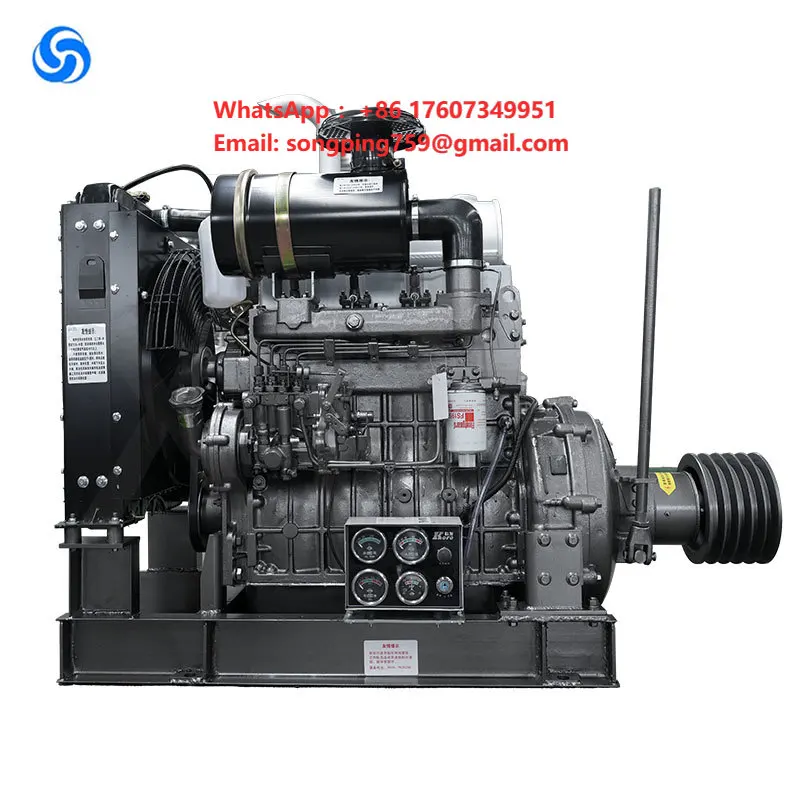 Huafeng Ricardo ZHBP1(P10-1 Diesel Engine 44kW 60HP 2000rpm for Cement Tanker Air Compressor Drilling Mining & Stationary Power