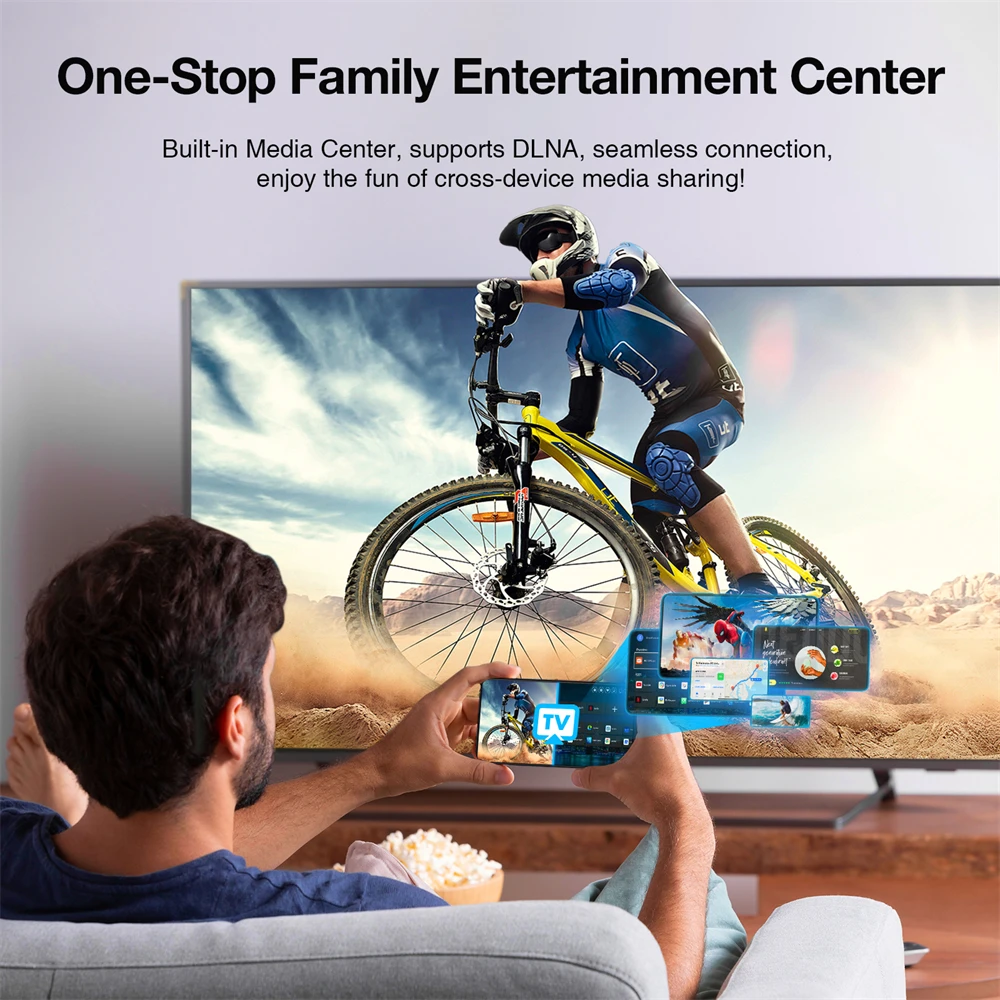

GTMEDIA HDTV Converter ATSC3.0 Digital Terrestrial Signal 4K HDR TV BOX RK3518 Smart Decoder Built-in Wifi DRM DVR Recording