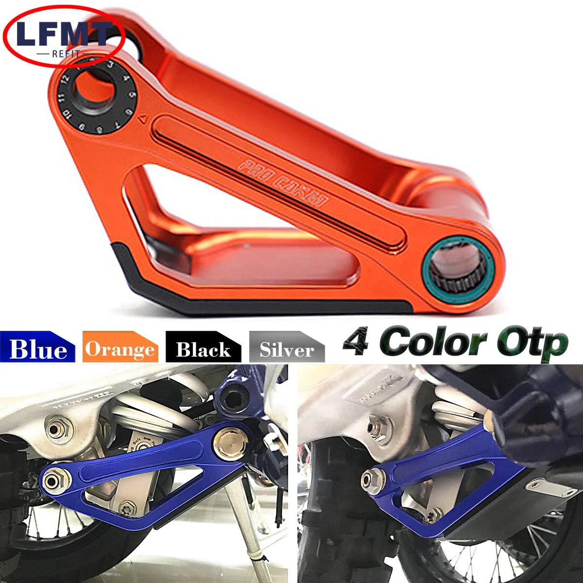 

Motorcycle Rear Lowering Kit Lower Link Adjustable For Husqvarna FX350 FX450 TC125 TC250 TE150 TE250i TE300i TX125i TX300i