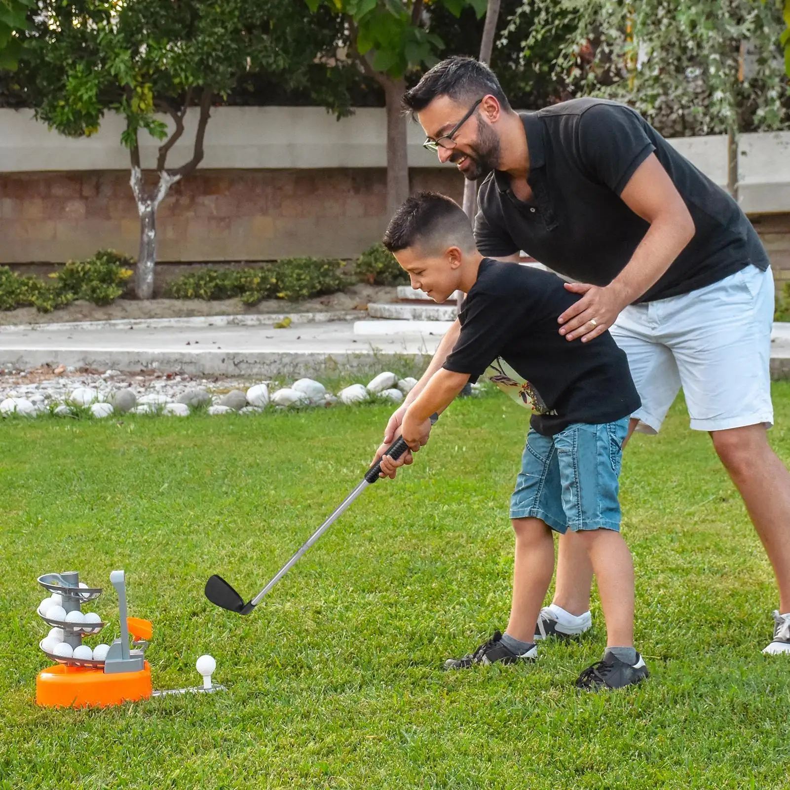 Ensemble de Golf Junior pour enfants, ensemble de jeu interactif amusant pour la Coordination œil-main, école, maison, heure de jeu pour les enfants d'âge préscolaire