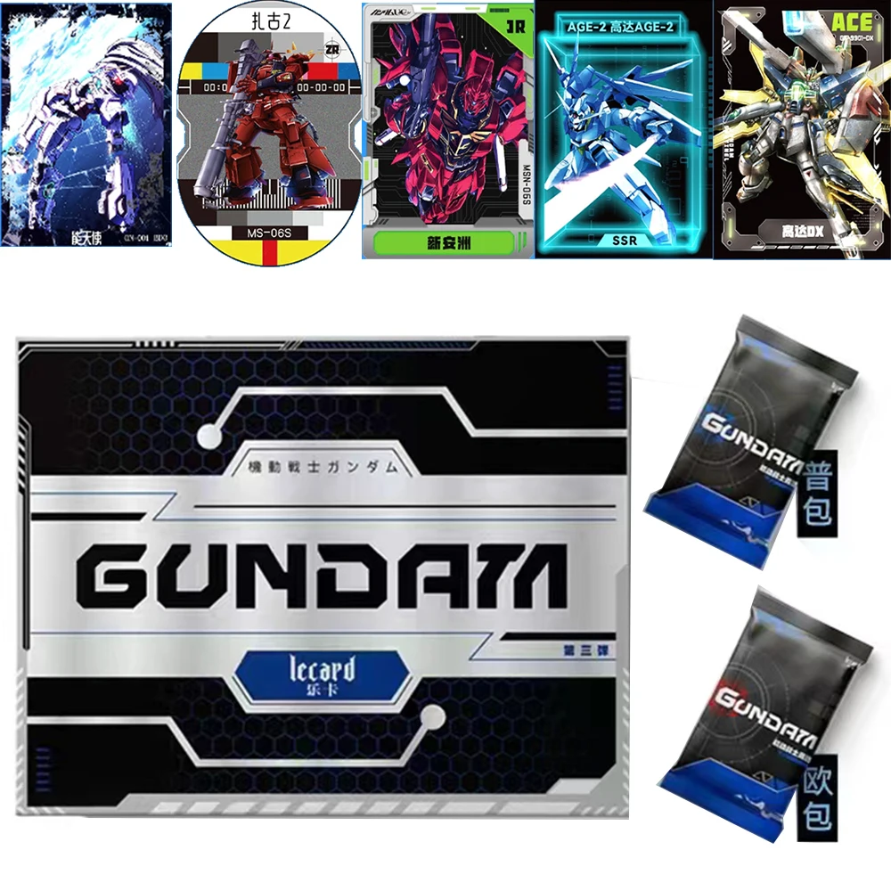 

Newest Gundam Collection Card Movie Anime Figure Interstellar Apocalypse Knights on Debris Card Table Toys for Children Game Toy