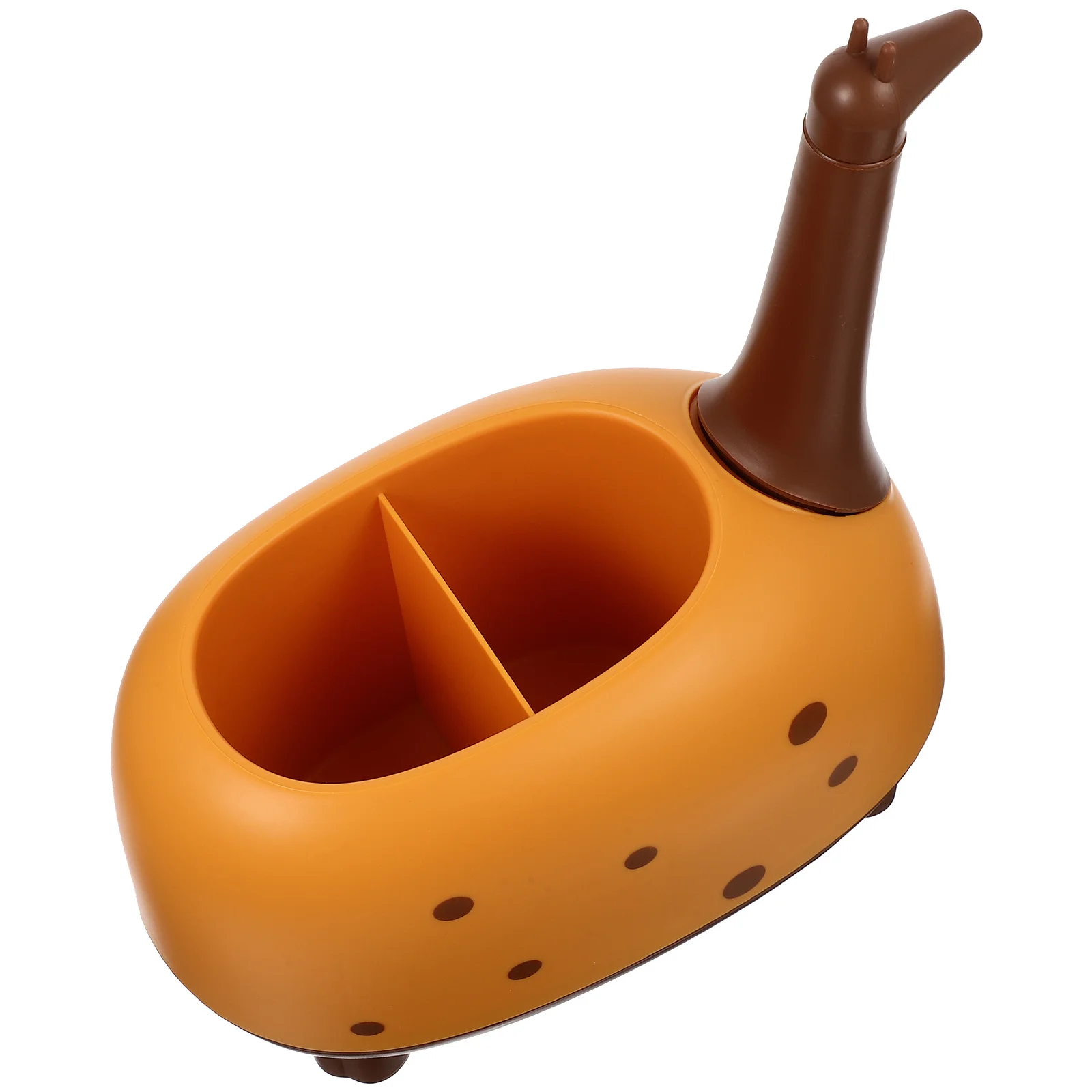 キリンペンホルダー大容量プラスチック鉛筆オーガナイザー学生デスクオフィス文具収納鉛筆ホルダー